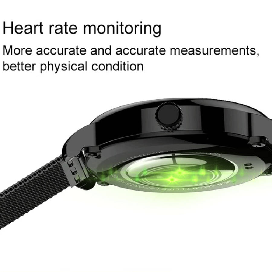 LEMFO LF35 1.43 inch AMOLED Round Screen Silicone Strap Smart Watch Supports Blood Oxygen Detecti...