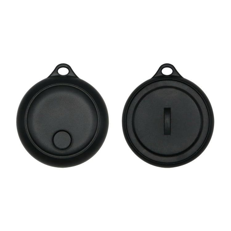 Global Positioning Pet Key Circular Anti-Lost Device Locator(White)