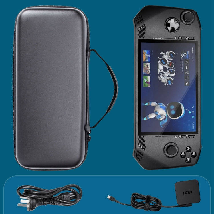 For MSI Claw EVA Portable Game Console Handheld Storage Bag(Black)