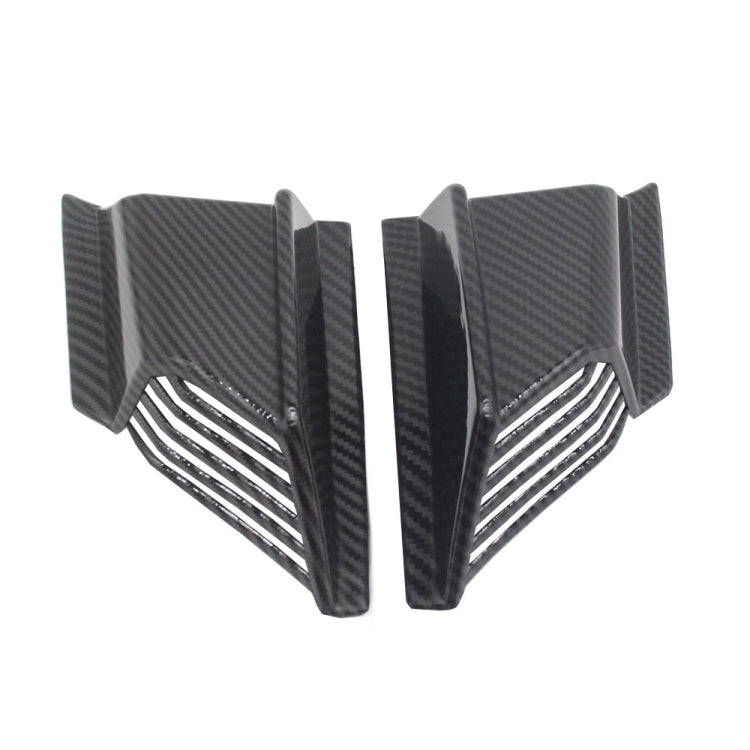 For Honda ADV160 2019-2023 Motorcycle Winglet Aerodynamic Wing Kit Spoiler(Carbon Fiber Texture)