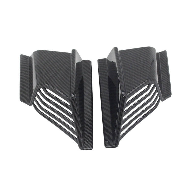 For Honda ADV160 2019-2023 Motorcycle Winglet Aerodynamic Wing Kit Spoiler(Carbon Fiber Texture)