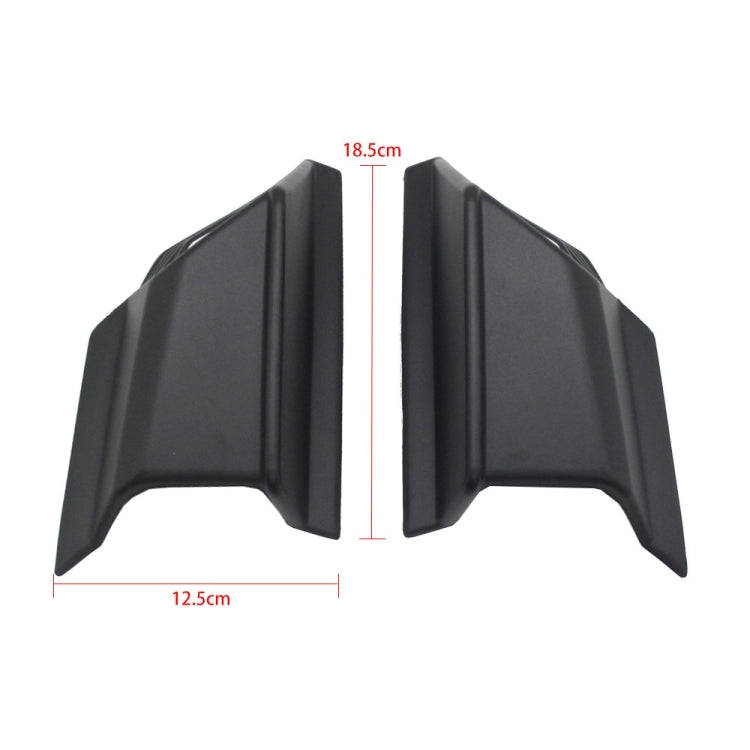 For Honda ADV160 2019-2023 Motorcycle Winglet Aerodynamic Wing Kit Spoiler(Carbon Fiber Texture)