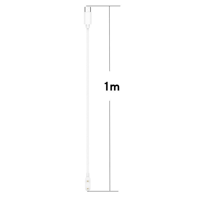 For Huawei Band 10 / 9 / Honor ROSSINI 2i USB-C / Type-C Port Smart Watch Charging Cable(White)