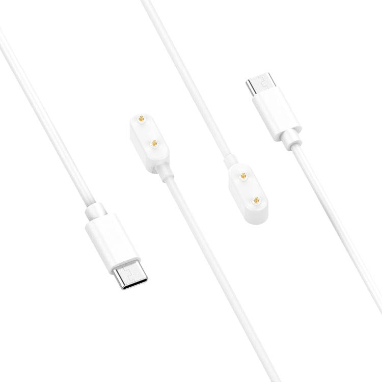 For Huawei Band 10 / 9 / Honor ROSSINI 2i USB-C / Type-C Port Smart Watch Charging Cable(White)
