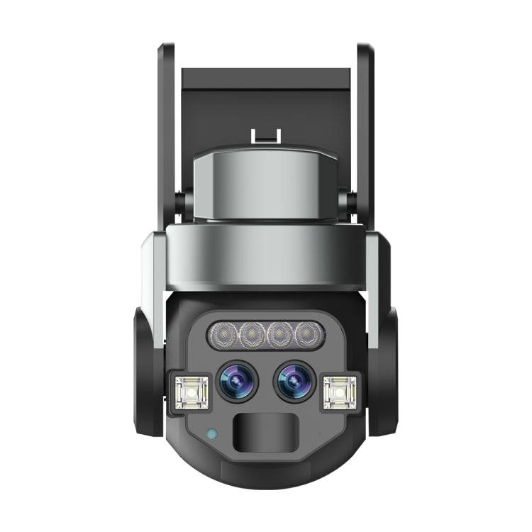 Q820 6MP 10X Binocular Zoom Dual Light Source Outdoor IP67 Waterproof WiFi Camera(US Plug)