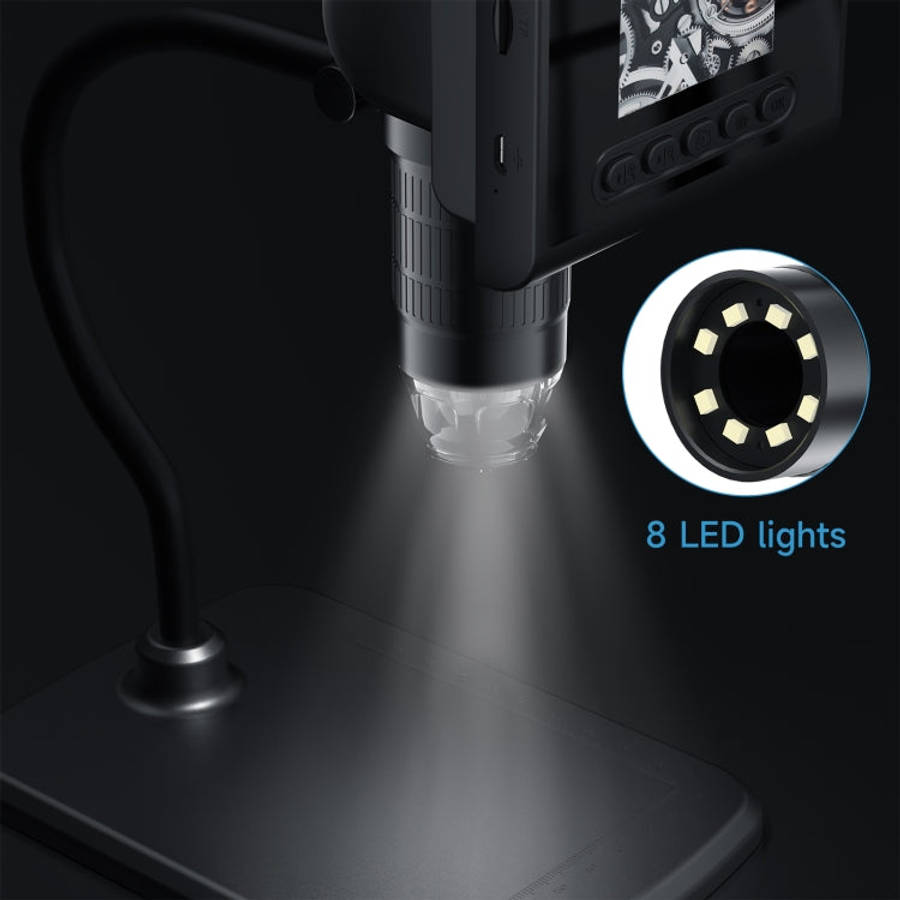 P190 1000X Desktop HD Digital Microscope with 2.4 inch Screen