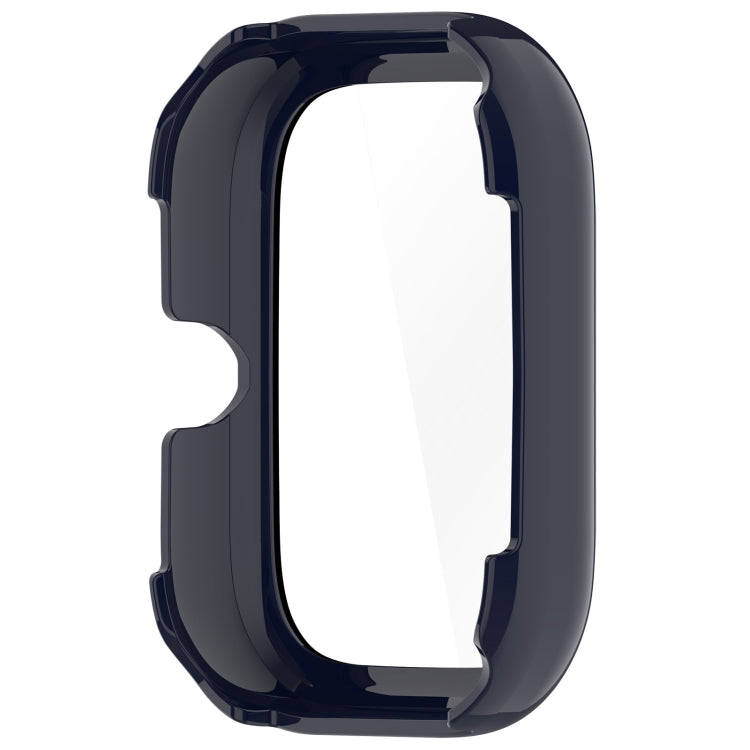 For Honor Choice Haylou Watch PC + Tempered Film Integrated Protective Watch Case(Ink Blue)