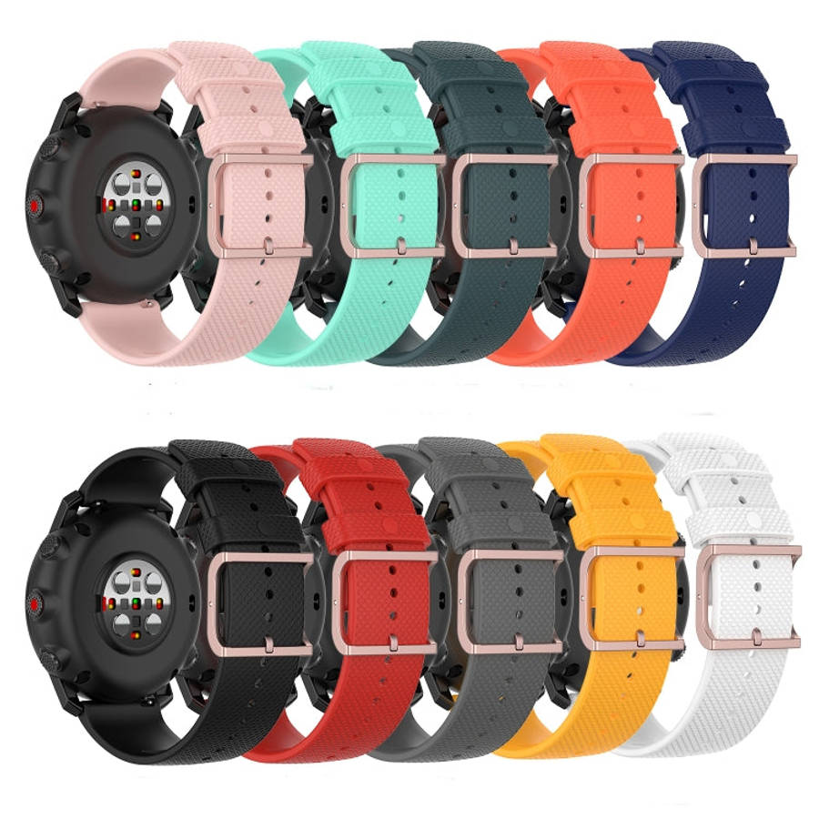 For Polar Grit X / Vantage M 22mm Dot Texture Watch Band(Black)
