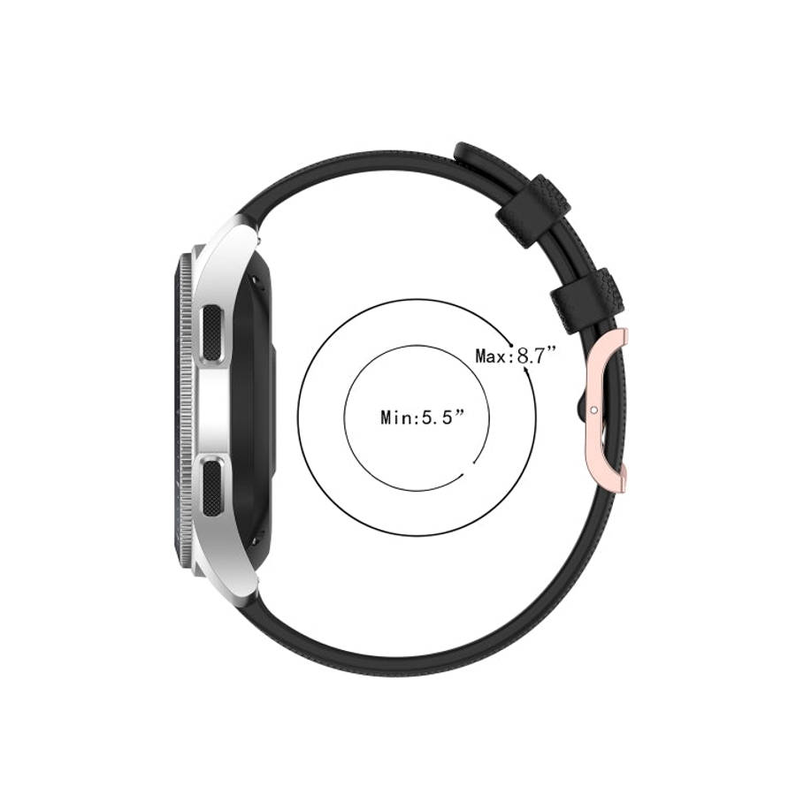 For Samsung Galaxy Watch3 45mm / Galaxy Watch 46mm 22mm Dot Texture Watch Band(White)