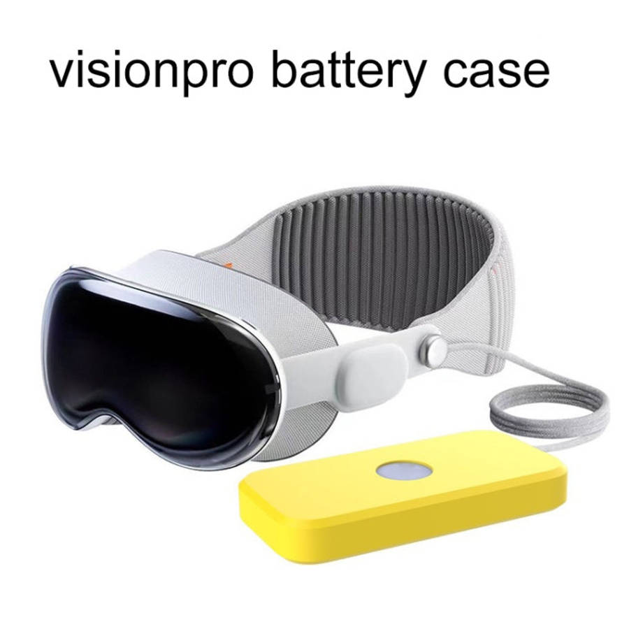 For Apple Vision Pro Accessories Power Silicone Protective Case(Blue)