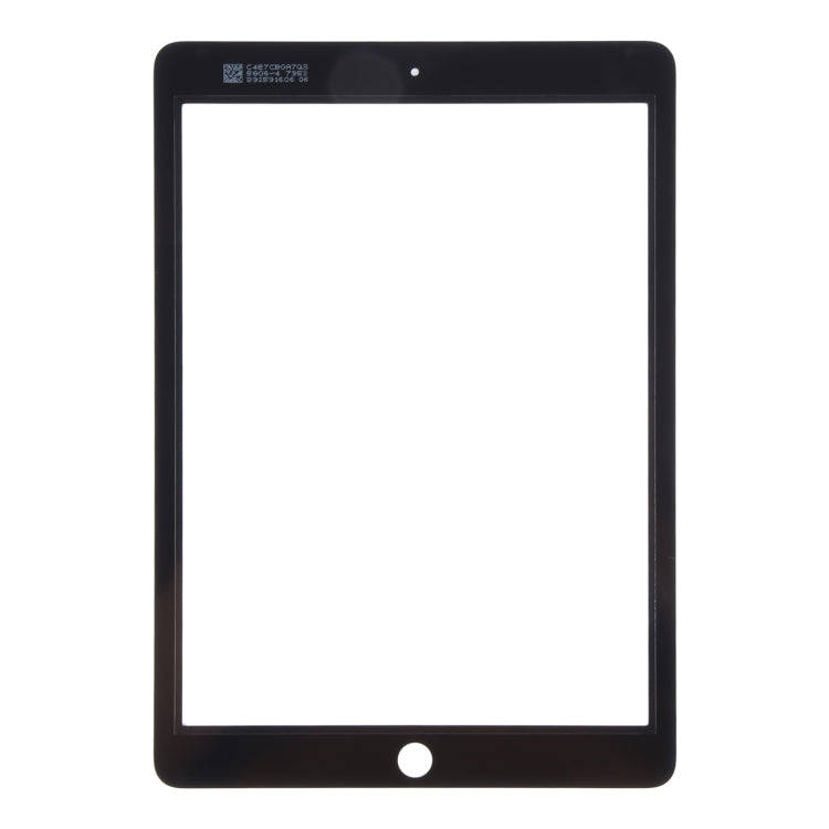 For iPad 6 / Air 2 Front Screen Outer Glass Lens with OCA Optically Clear Adhesive(Black)