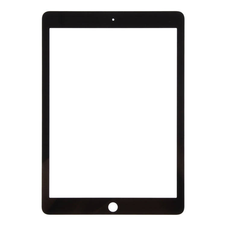 For iPad Pro 9.7 Front Screen Outer Glass Lens with OCA Optically Clear Adhesive(Black)