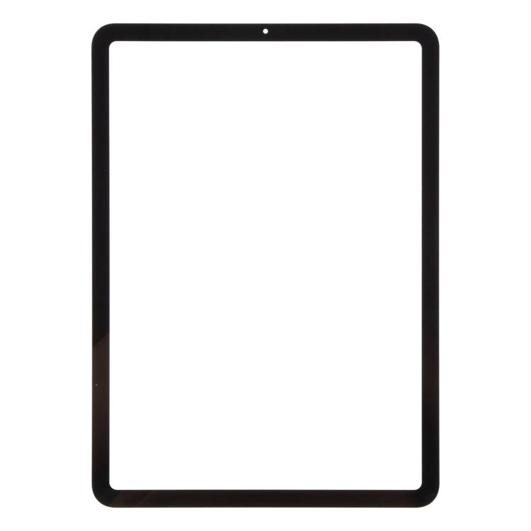 For iPad Air 4 Front Screen Outer Glass Lens with OCA Optically Clear Adhesive(Black)