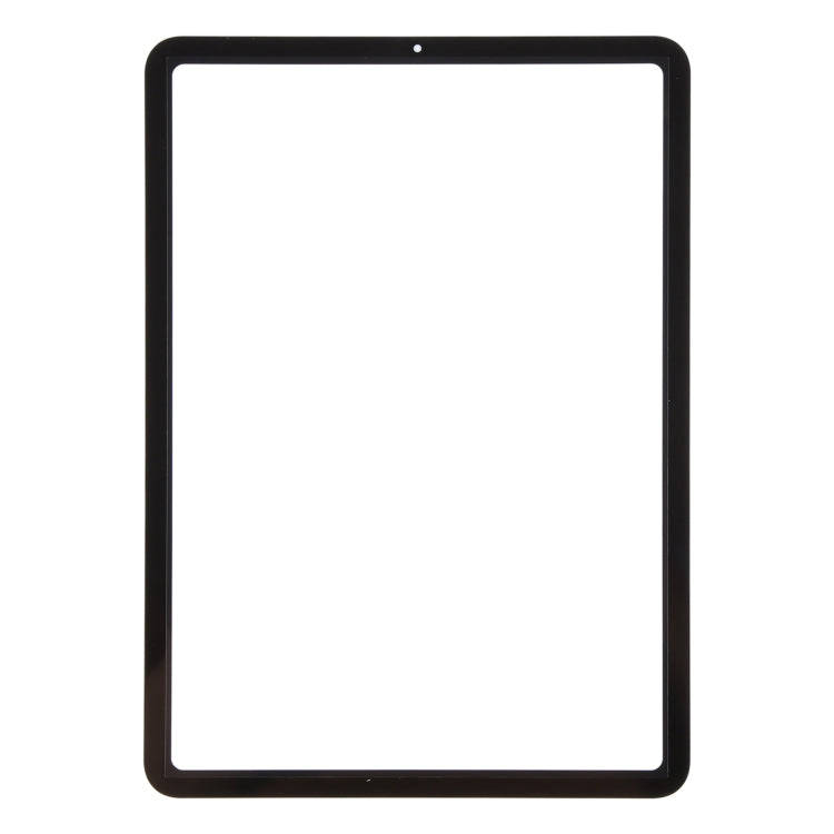 For iPad Air 4 Front Screen Outer Glass Lens with OCA Optically Clear Adhesive(Black)