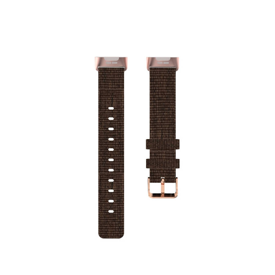 For Fitbit Charge 4 / Charge 3 / Charge3 SE Braided Nylon Watch Band Plastic Head, Size: Free Siz...