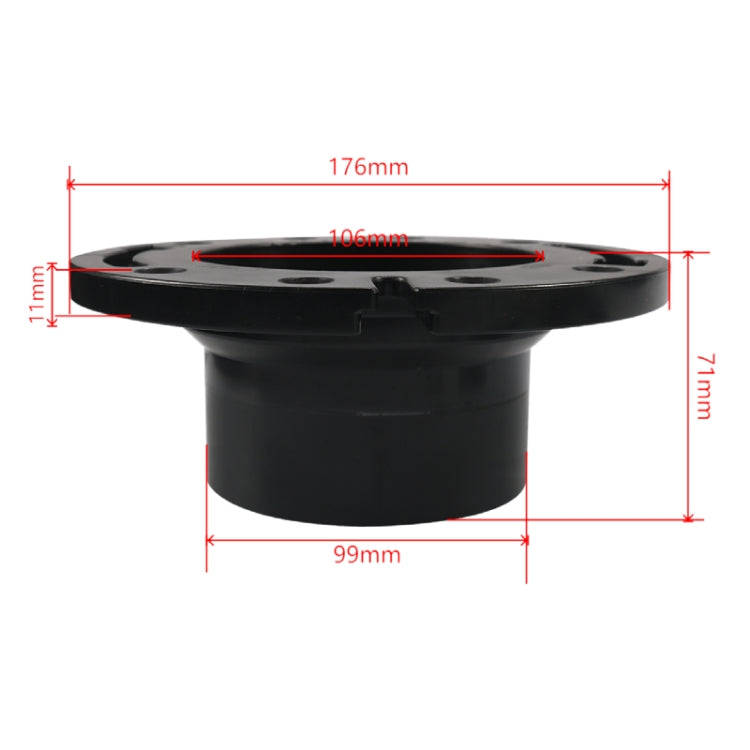 RV Toilet Seal Kit 385345892 385311658 for 300 310 320(White + Black)
