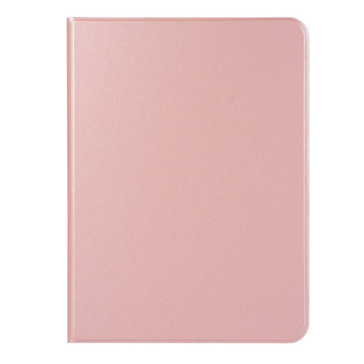 For Huawei MatePad SE 11 Voltage Elastic Leather TPU Protective Case with Holder(Rose Gold)