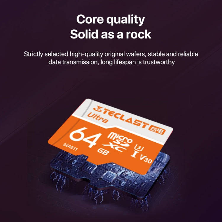 Teclast U3 Ultra High Speed TF Card / Micro SD Card, Memory:64GB