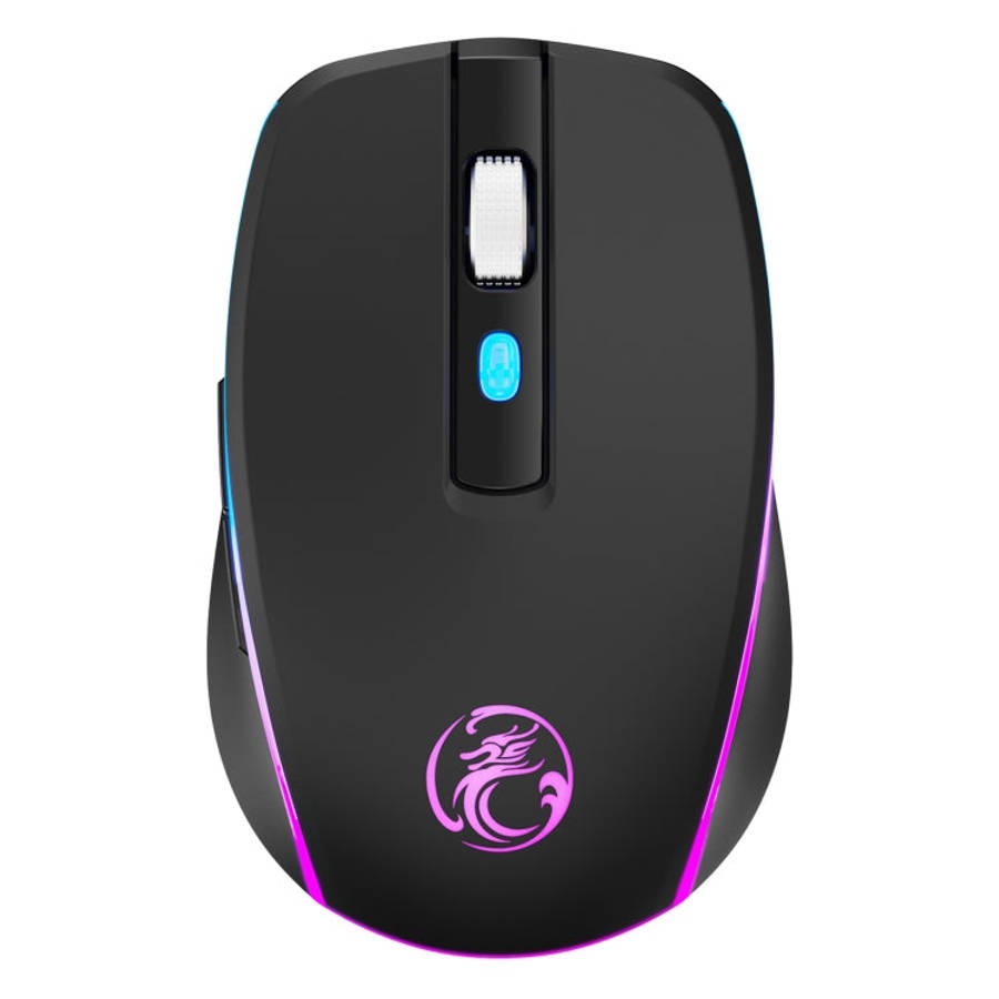 iMICE G903 Bluetooth Dual Mode 6-key Silent Wireless Gaming Mouse(Black)