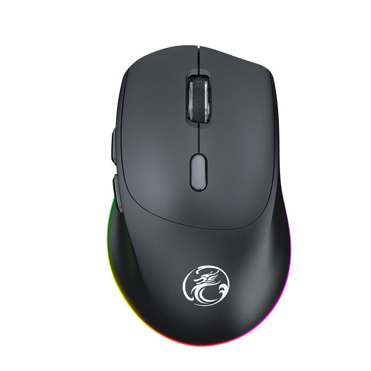 iMICE G905 Bluetooth Dual Mode 6-Key Silent Wireless Gaming Mouse(Black)