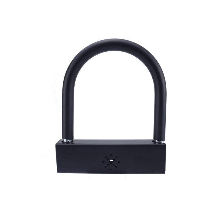 Car U-shaped Anti-theft Alarm Lock(Black)