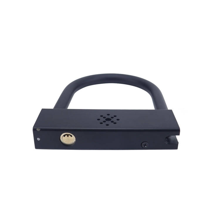 Car U-shaped Anti-theft Alarm Lock(Black)