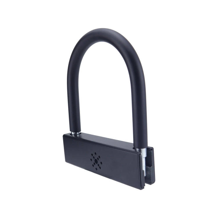 Car U-shaped Anti-theft Alarm Lock(Black)