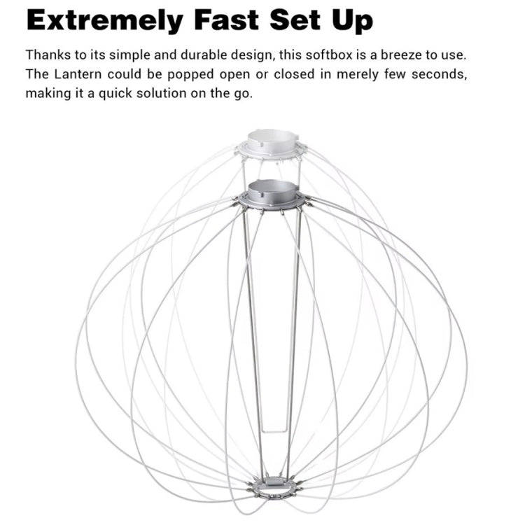 Godox Folding Lantern Softbox Bowens Mount Softbox, Model:CS-50D