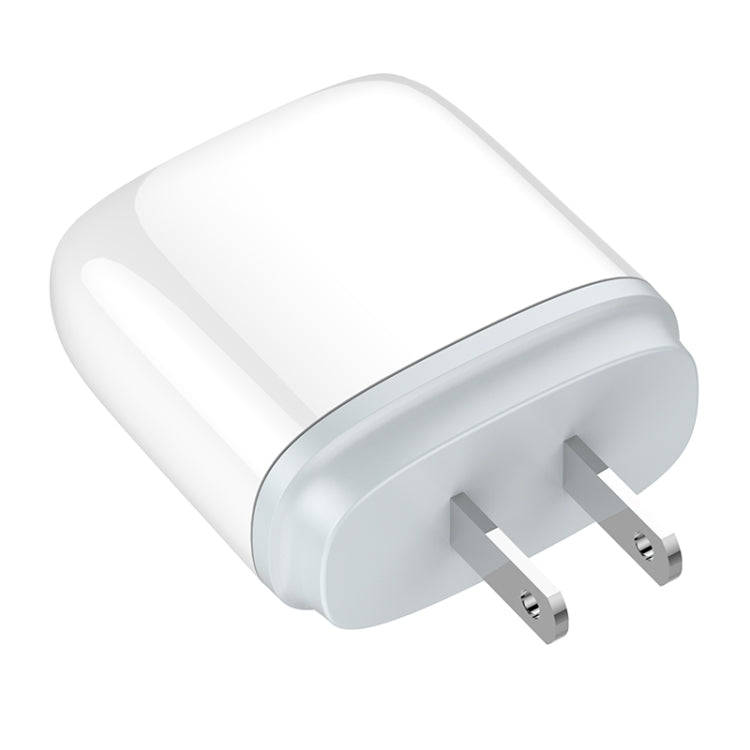 LDNIO Q229 QC3.0 / PD20W USB + Type-C Fast Charger with 1m Type-C to Type-C Cable, Plug Type:US P...