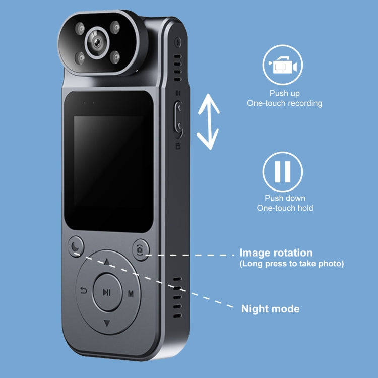 L19 180 Degree Rotation 4K High-definition Travel Recorder, Ordinary