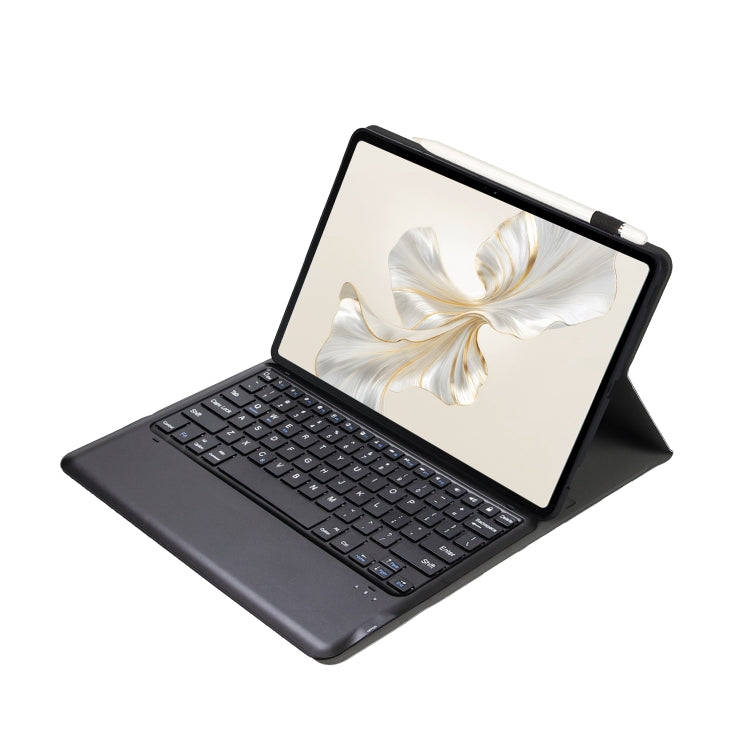 For Huawei MatePad Pro 12.2 Ultra-thin Detachable Bluetooth Keyboard Leather Tablet Case(Black)