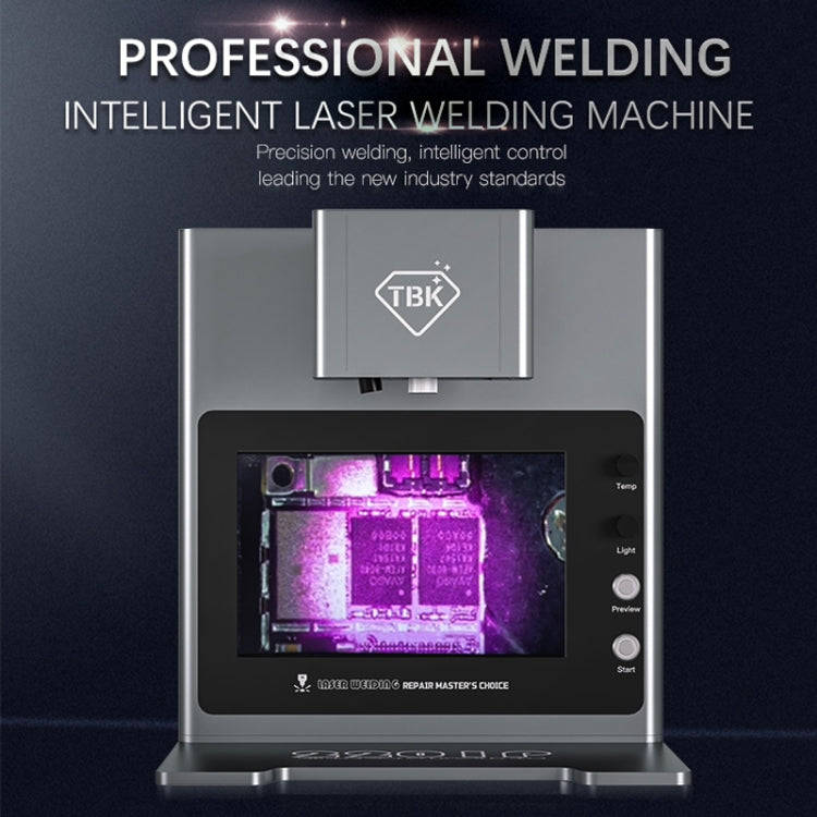 TBK 2205 Smart Infrared Laser Thermostatic Welding Machine with HD Camera, Plug:EU Plug(External ...