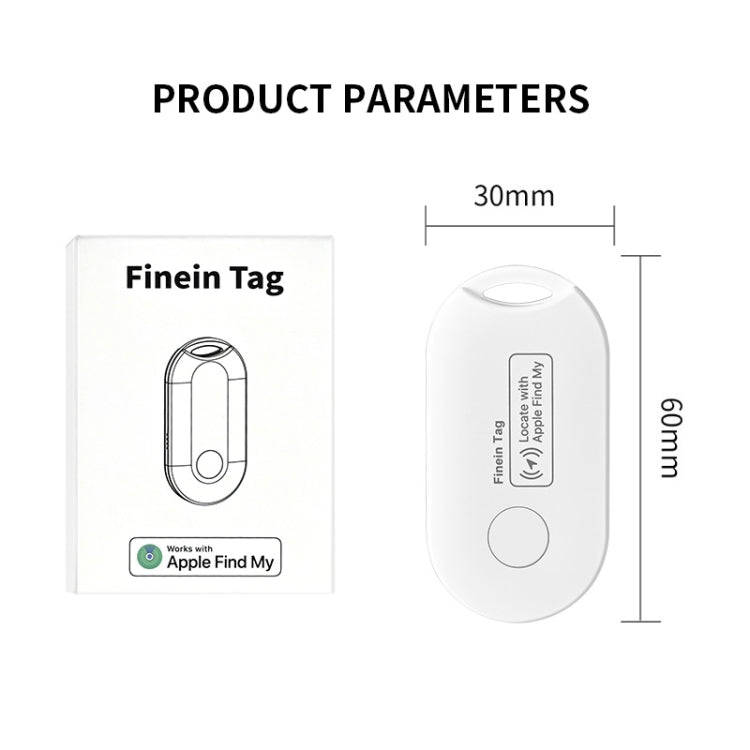 F1 Global Location Tracker Anti-lost Device(White)