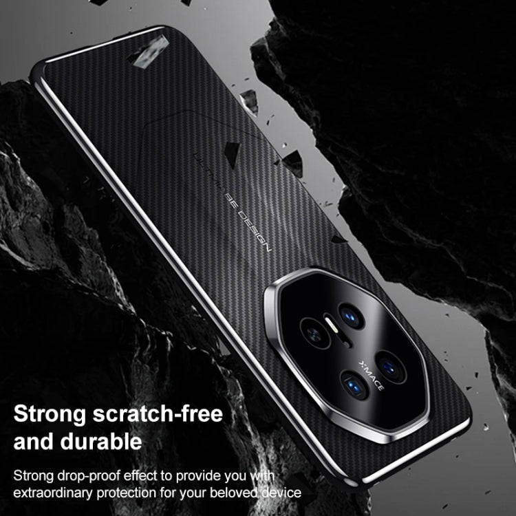 For Huawei Pura 80 Pro / 80 Pro+ 5G Premium Carbon Fiber Imitation Ultimate Design Phone Case(White)