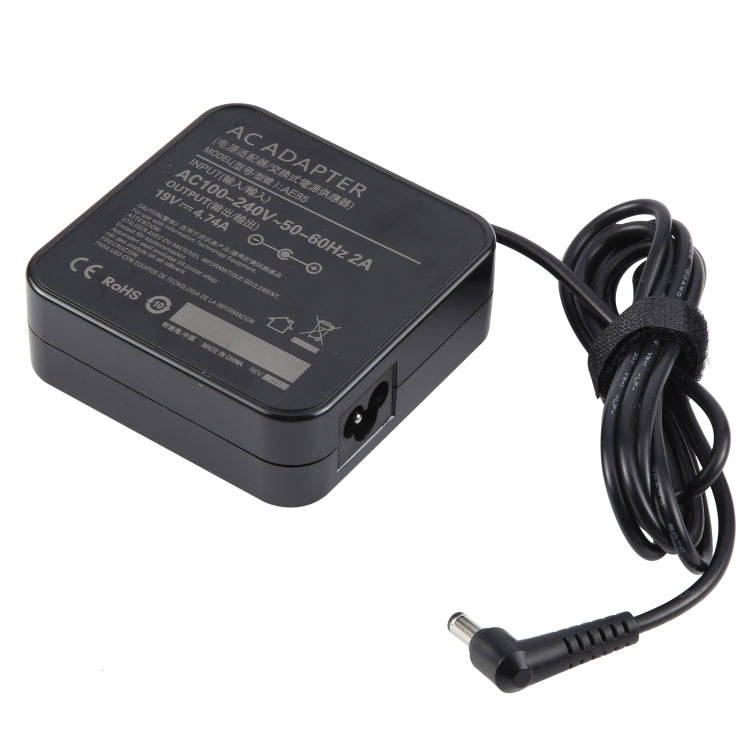 19V 4.74A 90W Laptop Notebook Power Adapter For Asus 5.5 x 2.5, Plug:UK Plug