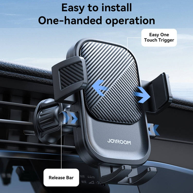 JOYROOM JR-OK6 Car Air Outlet Mechanical Phone Holder(Black)