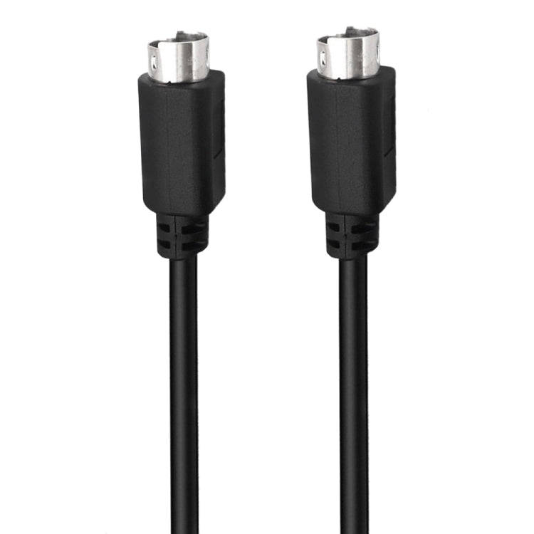 Mini DIN 6 Pin Core Extension Cable, Length:1.8m(Male to Male Straight)