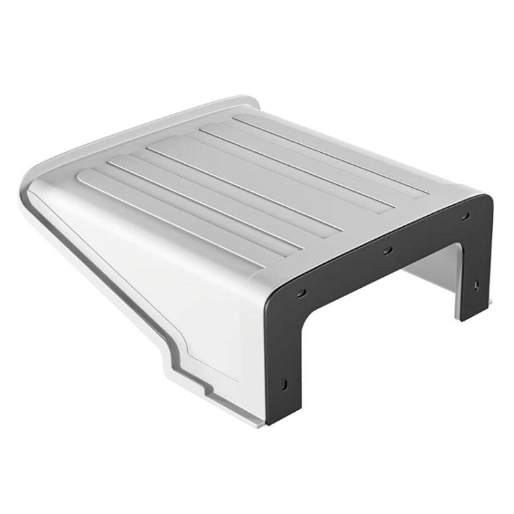 Outdoor Rainproof Sunproof Dustproof Plastic Cover for Security Camera(White)