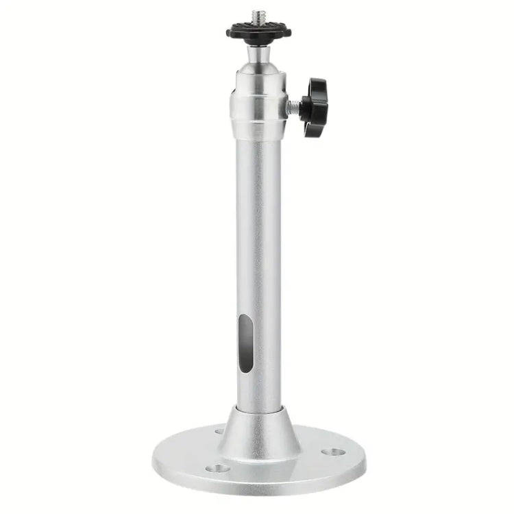 LS-302B Universal Aluminum Alloy Bracket For Surveillance Camera Projector(Silver)