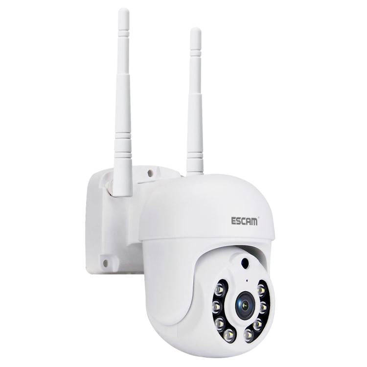 ESCAM WNK710 3MP HD Motion Detection WiFi Intelligent Dual-light Source Camera, EU Plug(White)