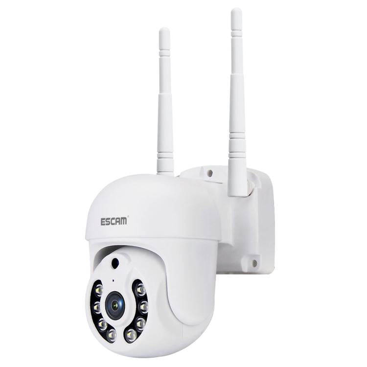ESCAM WNK710 3MP HD Motion Detection WiFi Intelligent Dual-light Source Camera, UK Plug(White)