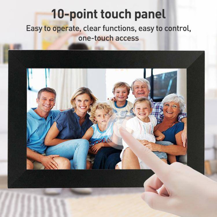 DPF1560 15.6 inch LED HD Screen Stripe WIFI Cloud Photo Album, RK3326C Quad Core, 1GB+32GB, Plug:...