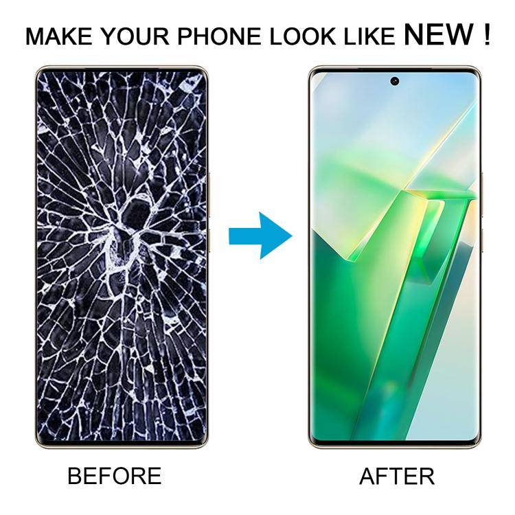 For vivo T2 Pro 5G OLED LCD Screen with Digitizer Full Assembly with Fingerprint Identification