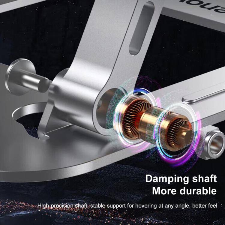 Lenovo Thinkplus ZJA7 360 Degree Rotating Laptop Heat Dissipation Metal Holder(Grey)