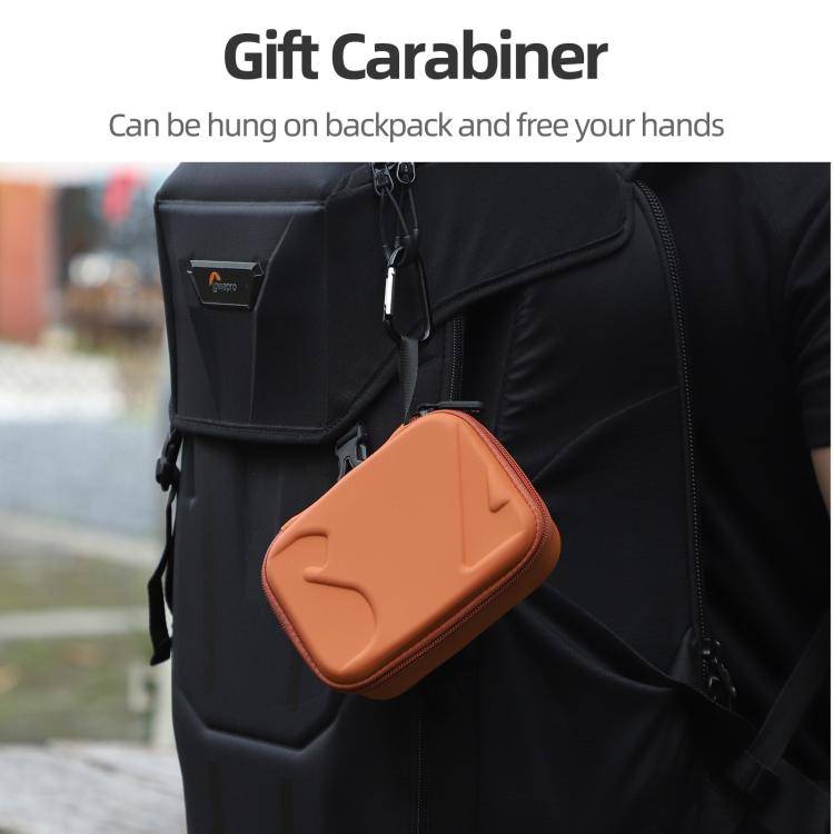 For DJI Osmo Mobile 7 Sunnylife Portable Carrying Case Mini Bag Handbag(Orange)