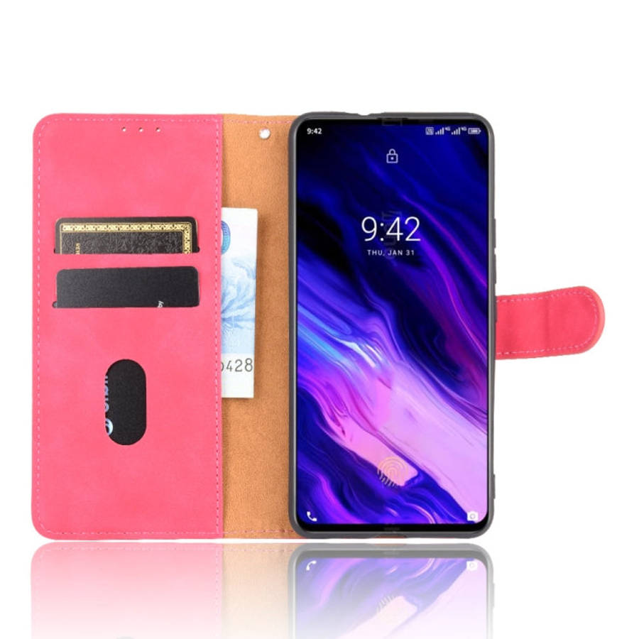 For UMIDIGI S5 Pro Solid Color Skin Feel Magnetic Buckle Horizontal Flip Calf Texture PU Leather ...