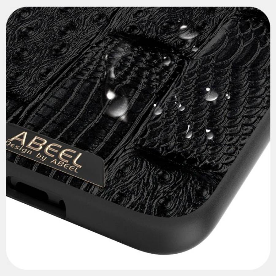 For Huawei Pura 80 5G ABEEL Beast Pattern 6D Micro-Embossed MagSafe Genuine Leather Phone Case(Blue)