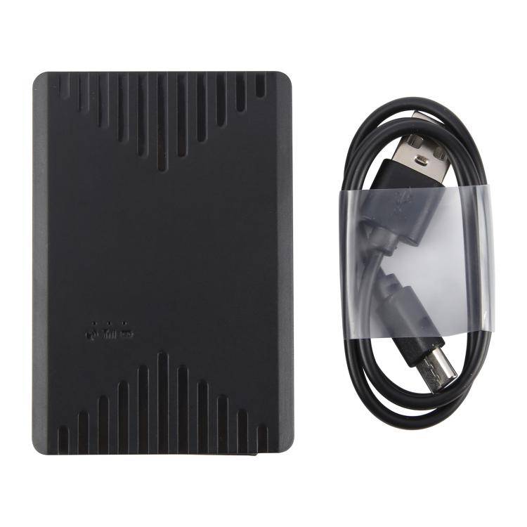 V6A 3000mAh Car 4G GPS WiFi Locator Tracker(Black)