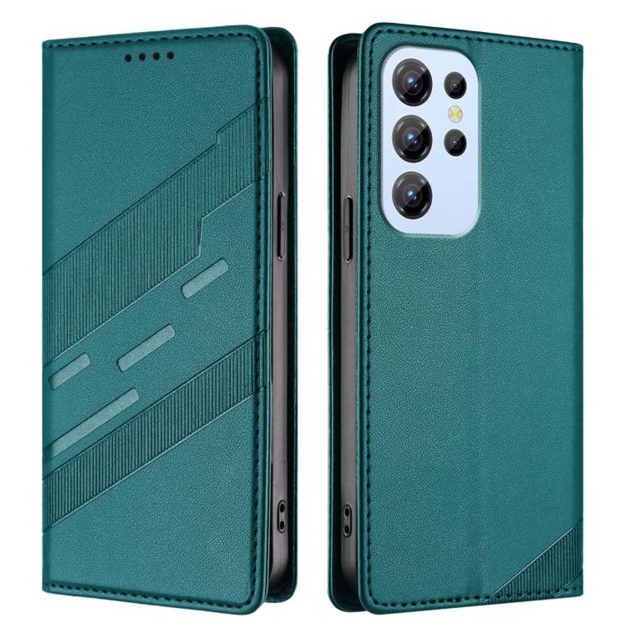 For Oukitel C1 / C1 Pro Embossed Multi-functional Wallet Retro Leather Phone Case(Dark Green)