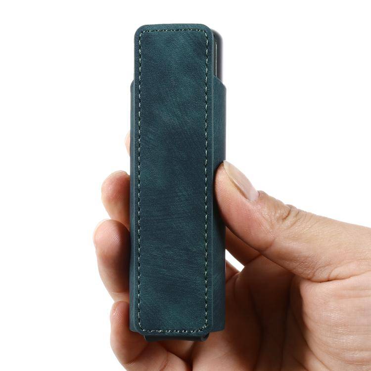 For lil Solid 3.0 Frosted Retro PU Leather Electronic Cigarette Case(Green)